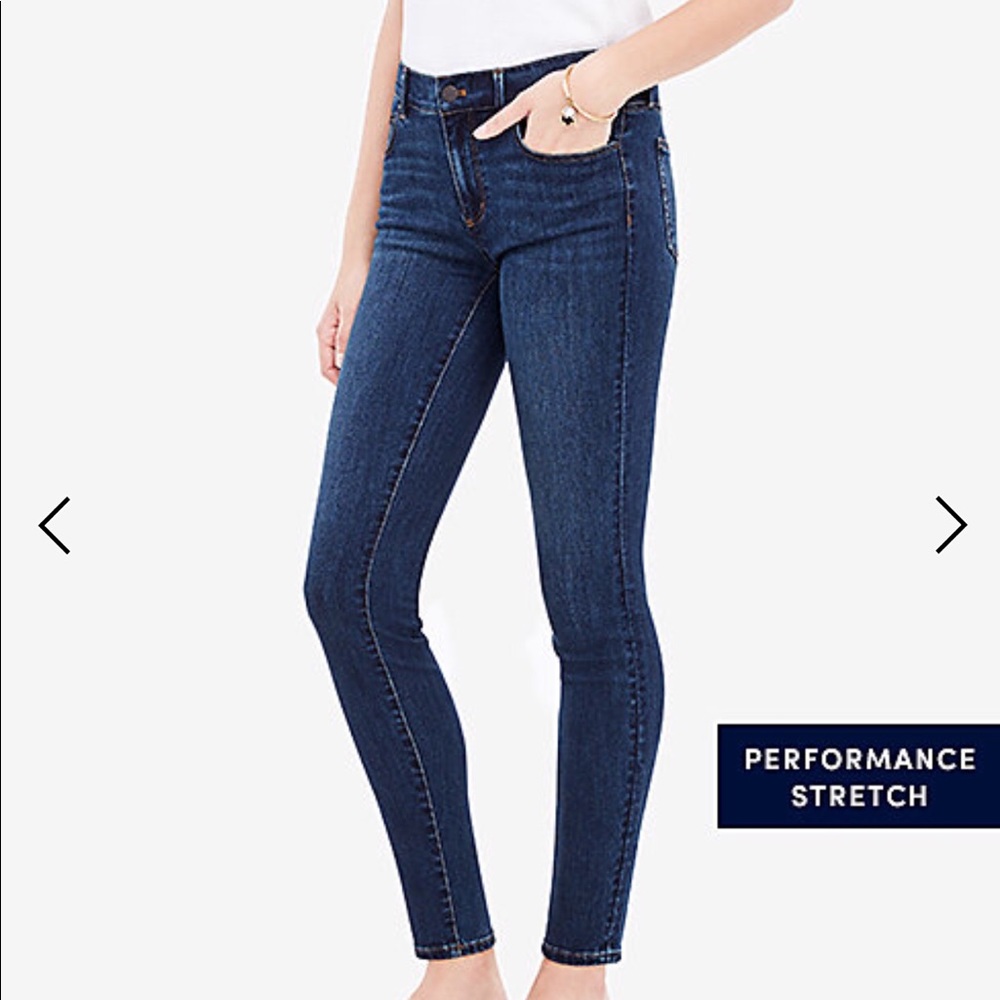 Ann Taylor NWOT Modern Skinny Fit Jeans 2P